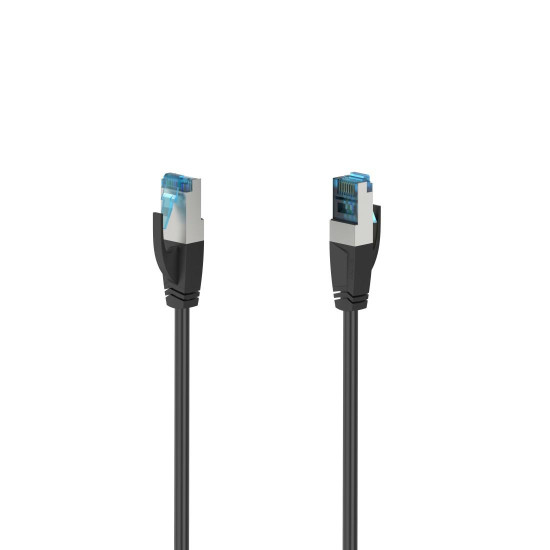 Hama Network Cable, CAT 6a, 10 Gbit/s, S/FTP Shielded, 10.00 m
