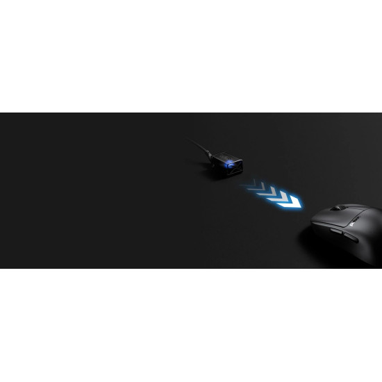 Pulsar професионална геймърска мишка Wireless Gaming Mouse X2 CrazyLight Uyuni White 8K