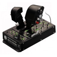 Жичен джойстик,  авиосимулатор Thrustmaster HOTAS Warthog Dual Throttles  за PC, Черен