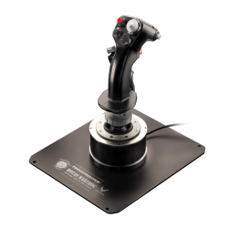Жичен джойстик, авиосимулатор Thrustmaster HOTAS Warthog Flight Stick за PC, Черен