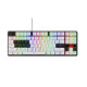 Pulsar професионална геймърска механична клавиатура Professional Gaming Mechanical Keyboard PCMK 2 HE TKL ANSI White - 8K, Gateron Magnetic Switches [Linear]