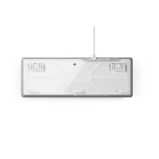 Pulsar професионална геймърска механична клавиатура Professional Gaming Mechanical Keyboard PCMK 2 HE TKL ANSI White - 8K, Gateron Magnetic Switches [Linear]
