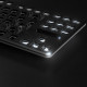 Pulsar професионална геймърска механична клавиатура Professional Gaming Mechanical Keyboard PCMK 2 HE TKL ANSI White - 8K, Gateron Magnetic Switches [Linear]