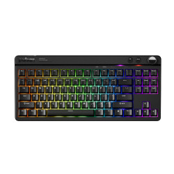 Pulsar професионална геймърска механична клавиатура Professional Gaming Mechanical Keyboard Xboard MS TKL ANSI Black - 8K, Cherry MX2A [Linear], RGB