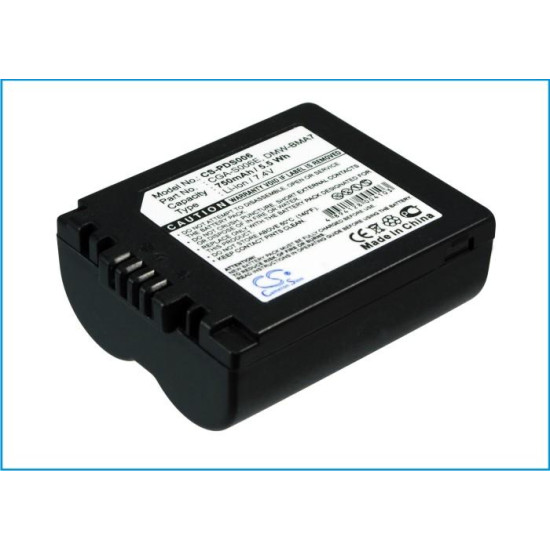 Батерия за апарат Panasonic CGR-S006 LiIon 7.4V 750mAh  Cameron Sino