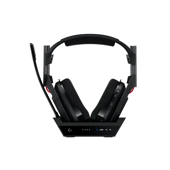 Logitech Astro A50 Lightspeed wireless headphones with dock, black