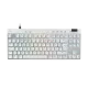 Logitech G Pro X Rapid TKL Mechanical Gaming Keyboard - White, magnetic-analog switch