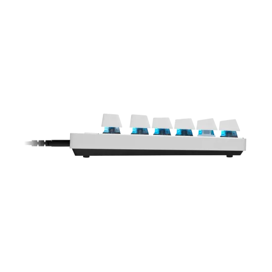 Logitech G Pro X Rapid TKL Mechanical Gaming Keyboard - White, magnetic-analog switch