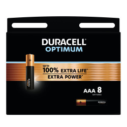 Алкална батерия DURACELL OPTIMUM  MX2400 LR03 AAA /8 бр. в блистер/ 1.5V