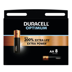 Алкална батерия DURACELL OPTIMUM LR6 /8 бр. в блистер/ 1.5V