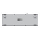 Ducky професионална геймърска механична клавиатура Professional Gaming Mechanical Keyboard One X Wireless White - Ducky AI Switches [Linear], Bluetooth, 2.4