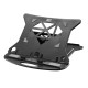 Foldable lightweight laptop stand ACT AC8150, 7 positions, Black Foldable lightweight laptop stand ACT AC8150, 7 positions, Black