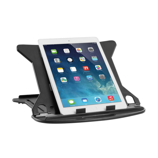 Foldable lightweight laptop stand ACT AC8150, 7 positions, Black Foldable lightweight laptop stand ACT AC8150, 7 positions, Black