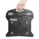 Foldable lightweight laptop stand ACT AC8150, 7 positions, Black Foldable lightweight laptop stand ACT AC8150, 7 positions, Black