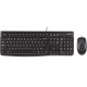 Keyboard and mouse Logitech MK120 US-Layout - Black
