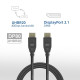 ACT Cable Display port 2.1 male-male, 8K@60Hz, 4k@240Hz, 2m, black