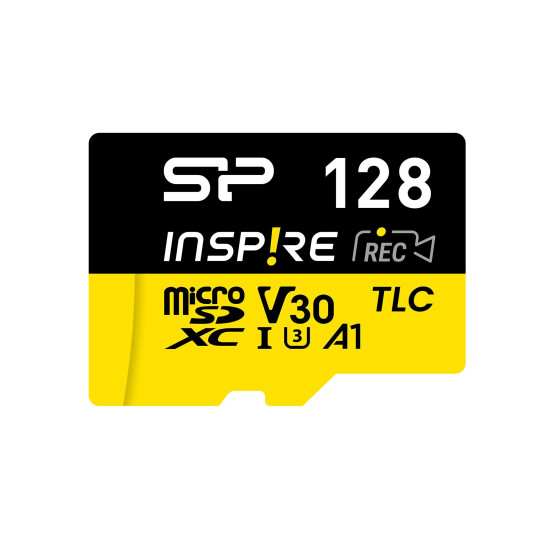 Memory card Silicon Power Inspire 128GB, microSDXC, Class 10, SD Adapter Memory card Silicon Power Inspire 128GB, microSDXC, Class 10, SD Adapter