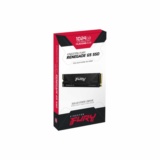 SSD Kingston Fury Renegade G5 NVMe M.2 PCIe 5.0 - 1024GB