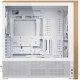 Case Lian-Li LANCOOL 217 Mid-Tower, Tempered Glass, Wood-White