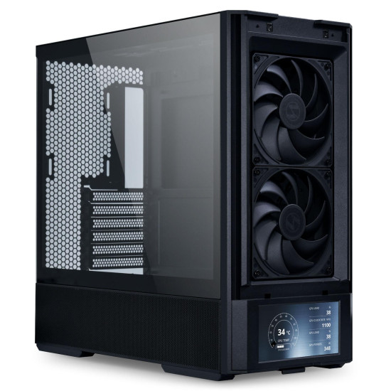 Case Lian Li LANCOOL 207 Digital Mid-Tower, Tempered Glass, Black Case Lian Li LANCOOL 207 Digital Mid-Tower, Tempered Glass, Black