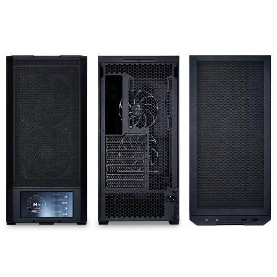Case Lian Li LANCOOL 207 Digital Mid-Tower, Tempered Glass, Black Case Lian Li LANCOOL 207 Digital Mid-Tower, Tempered Glass, Black