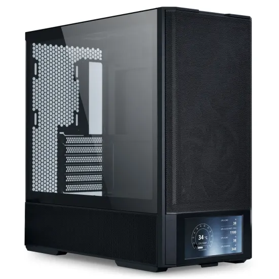 Case Lian Li LANCOOL 207 Digital Mid-Tower, Tempered Glass, Black Case Lian Li LANCOOL 207 Digital Mid-Tower, Tempered Glass, Black