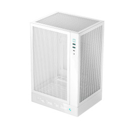 DeepCool кутия Case mini-ITX - CH170 DIGITAL White