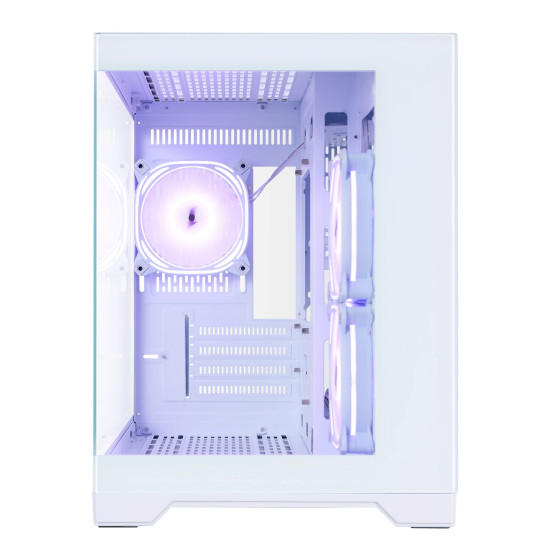 1stPlayer кутия Case mATX - MV6-TP White - 3 fans included