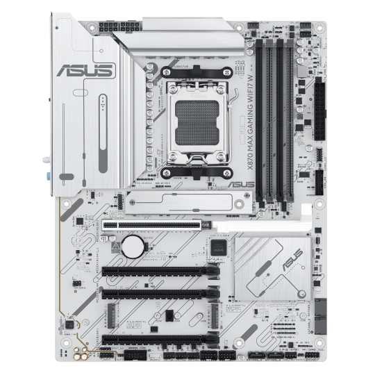 Дънна платка ASUS X870 MAX GAMING WHITE WiFi7 AM5 DDR5