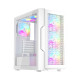 1stPlayer кутия Case ATX - TRILOBITE T7 White - 4 fans included