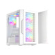 1stPlayer кутия Case ATX - TRILOBITE T7 White - 4 fans included