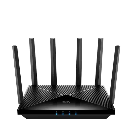 Wireless router Cudy BE6500 2.5Ghz Wi-Fi 7, 1x2.5Gbps WAN port, 4x10/100/1000, 6x5dBi antennas