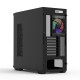 Case ZALMAN Z10 PLUS, Tempered Glass, RGB Mid-Tower, Black