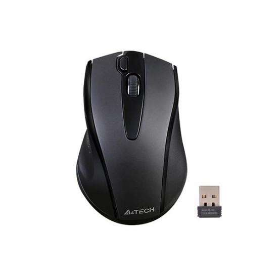 Безжична безшумна мишка A4tech V-Track G9-500FS,  Черен