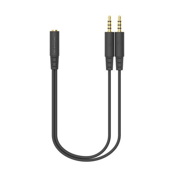 A4Tech Adapter AD-3P 3.5mm jack male - 2 х 3.5mm jack female
