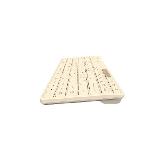 A4tech FBK26C AS Cafe Latte Fstyler wireless mini silent keyboard, Multi-mode, Cyrillic