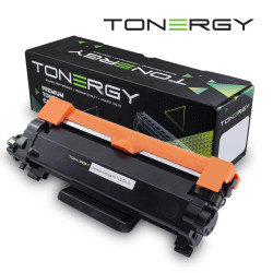 Tonergy съвместима Тонер Касета Compatible Toner Cartridge BROTHER TN-2510XL Black, 3k