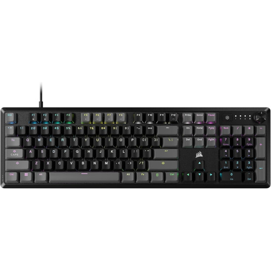 Gaming Mechanical keyboard CORSAIR K70 Core RGB Corsair Linear Red Switch - Carbon Gray