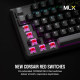 Gaming Mechanical keyboard CORSAIR K70 Core RGB Corsair Linear Red Switch - Carbon Gray