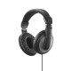 Hama “Shell II” Headphones, Over-Ear, Long Cable (2m), black