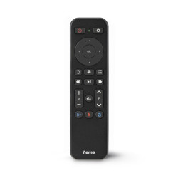 Hama Remote Control for TV + Netflix, Prime Video, Disney+ Buttons, Programmable