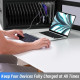 Universal charging cabinet for up to 16 tablets Estillo IP-2316 for wall mounting or freestanding, 16 x USB-C ports