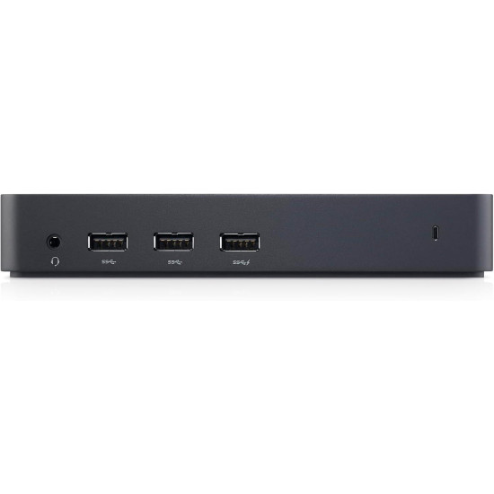 Triple Display Docking Station DELL D3100 ULTRA HD 4K - Black