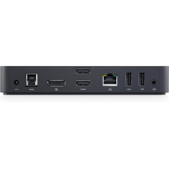 Triple Display Docking Station DELL D3100 ULTRA HD 4K - Black