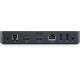 Triple Display Docking Station DELL D3100 ULTRA HD 4K - Black