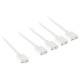 Cable Kolink ARGB 1-4 Splitter - 30 cm White