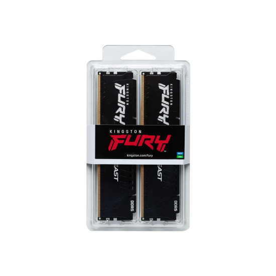 Memory Kingston FURY Beast Black 64GB(2x32GB) DDR5 5600MHz CL40