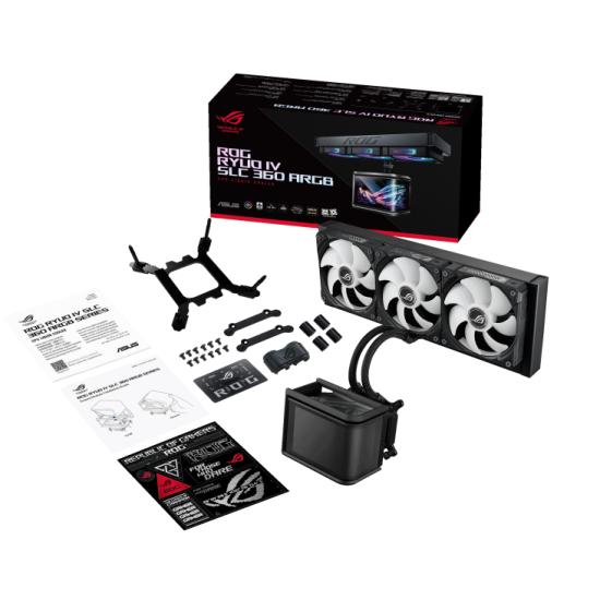 CPU AIO Liquid Cooler ASUS ROG Ryuo IV SLC 360 ARGB 6.67
