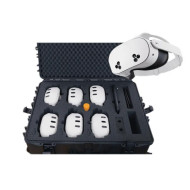 Set of 6 PICO Neo 3 VR headsets, case, router, tablet and accessories