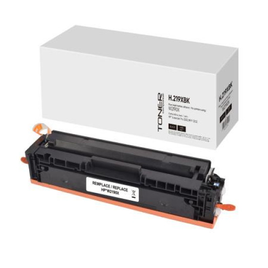 Toner cartridge compatible BLACK HP W2190X, HP 219X, HP Color LJ Pro MFP 3302, LJ Pro 3202, 3150k. Uprint